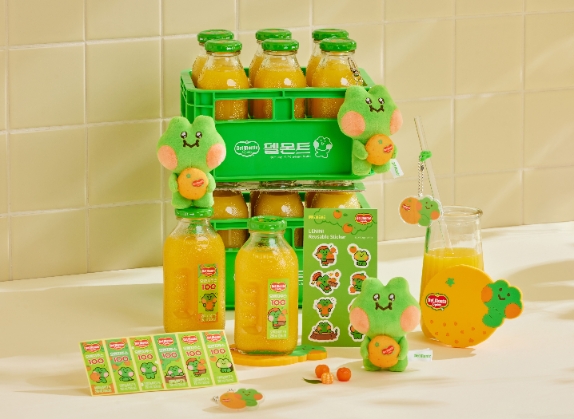 롯데칠성음료 ‘델몬트 with 미니니 스페셜 에디션’ 선보여