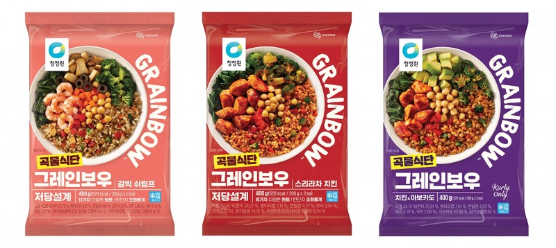 대상㈜ 청정원, 곡물식단 ‘그레인보우’ 신제품 선보여