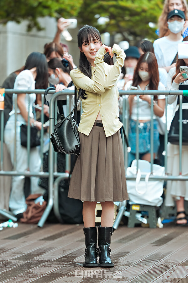 규빈,KBS뮤직뱅크출근길