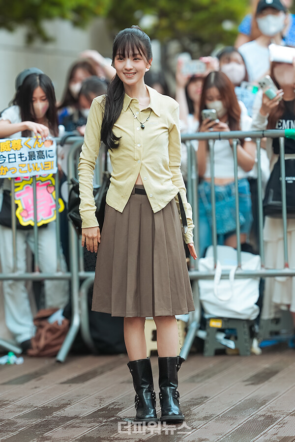 규빈,KBS뮤직뱅크출근길