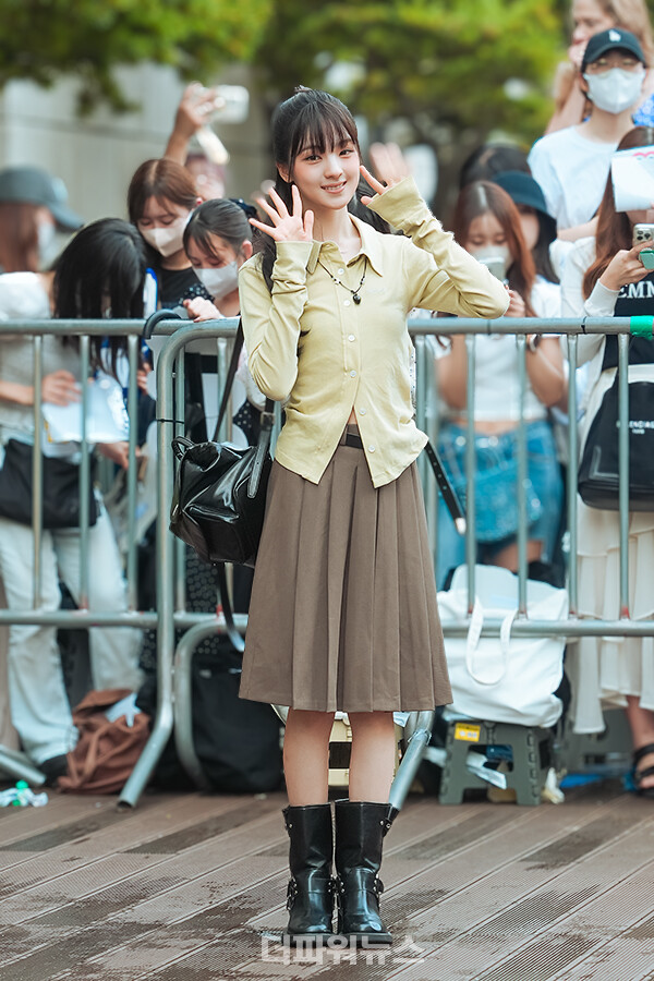 규빈,KBS뮤직뱅크출근길