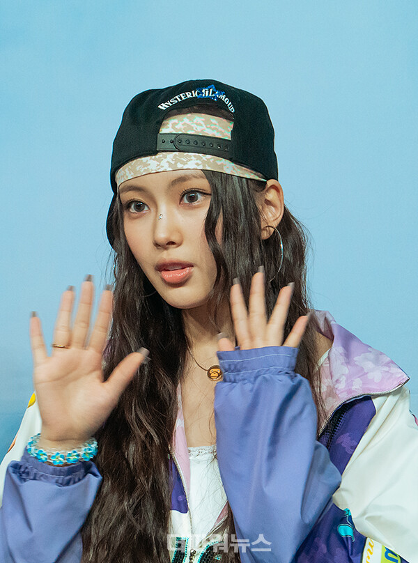 뉴진스혜인,2024SBS가요대전블루카펫