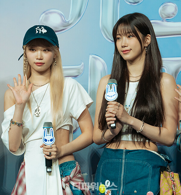 르세라핌김채원-카즈하,2024SBS가요대전블루카펫