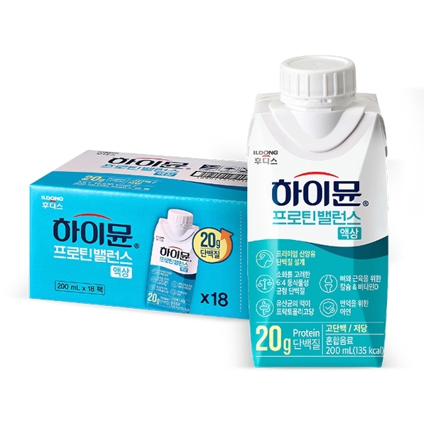 일동후디스, ‘하이뮨 프로틴 밸런스’액상 타입 선보여