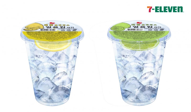 세븐일레븐, '생과일 슬라이스 얼음컵' 선보여