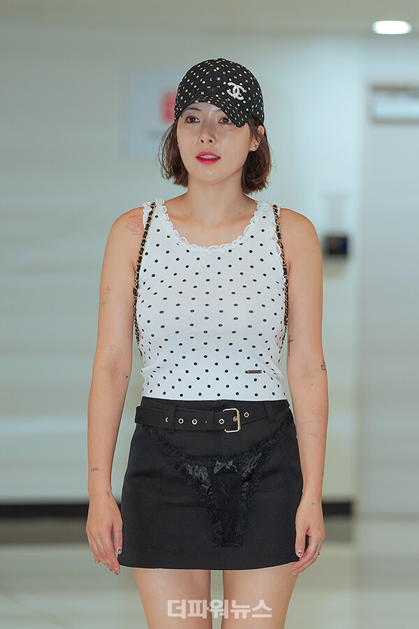 현아,김포국제공항출국