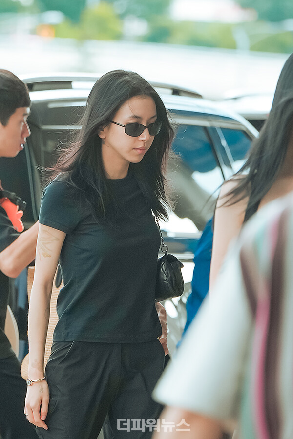 트와이스채영,김포국제공항출국