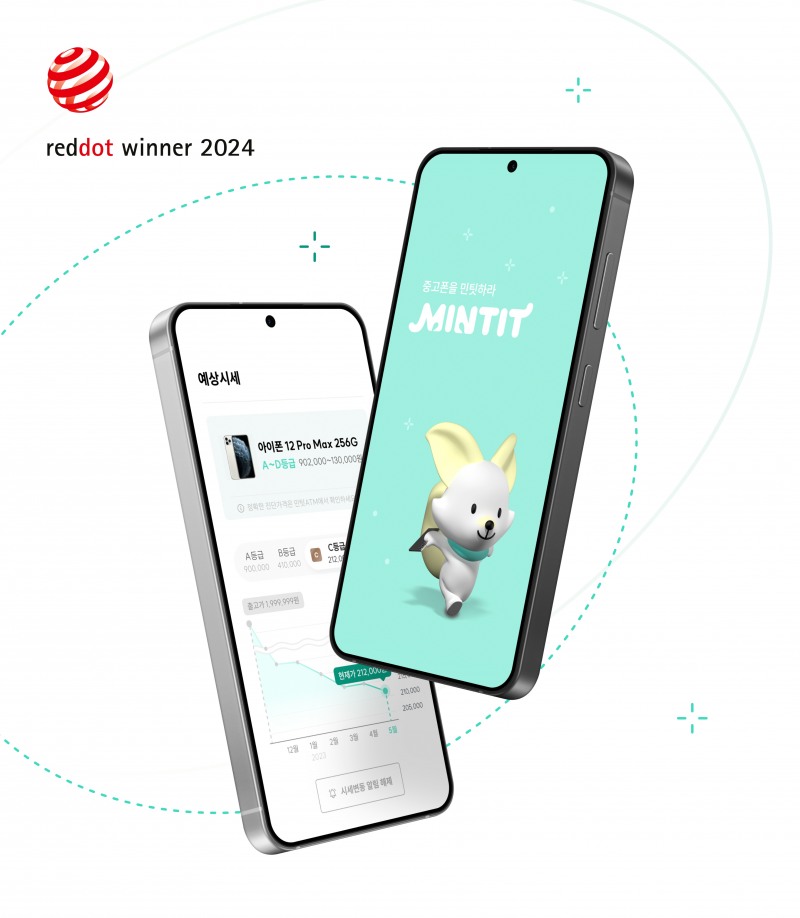 ICT 리사이클 기업 민팃, ‘레드닷 디자인 어워드 2024’ 본상