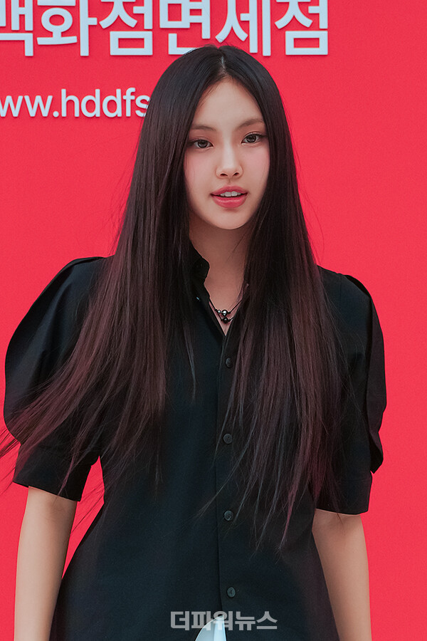 뉴진스혜인,포토월행사