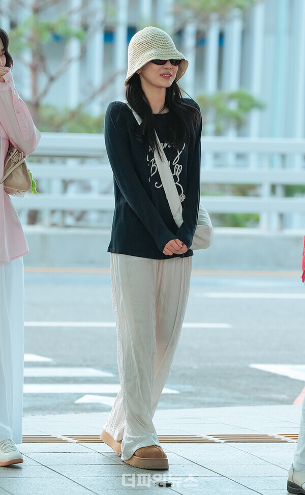 에스파닝닝,인천국제공항출국