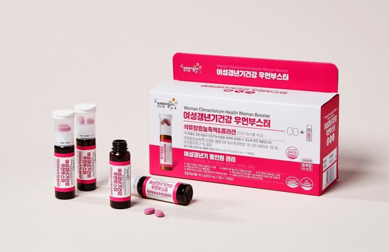 웅진식품, ‘여성갱년기건강 우먼부스터’ 선보인다