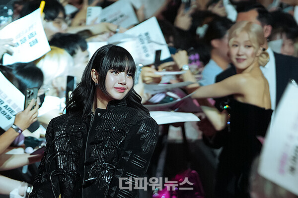 블랙핑크리사,'블랙핑크월드투어본핑크인시네마스'핑크카펫