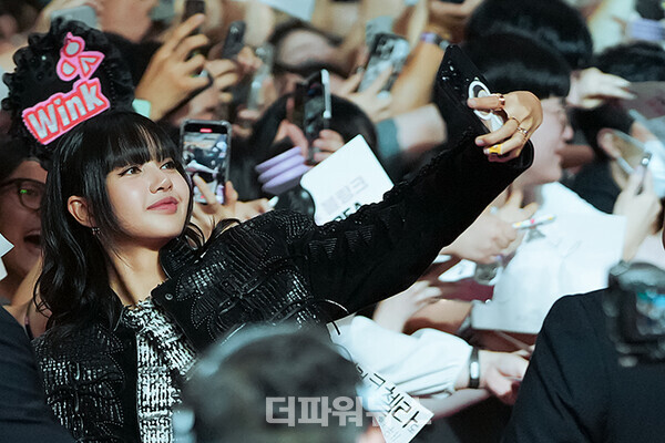 블랙핑크리사,'블랙핑크월드투어본핑크인시네마스'핑크카펫