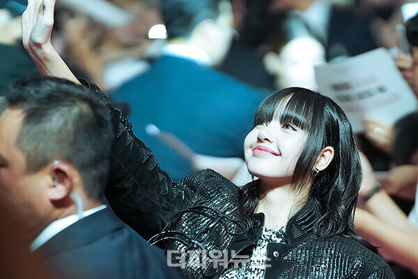 블랙핑크리사,'블랙핑크월드투어본핑크인시네마스'핑크카펫