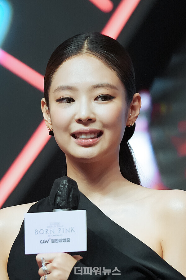 블랙핑크제니,'블랙핑크월드투어본핑크인시네마스'핑크카펫
