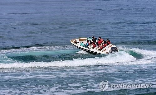 모터보트.(사진=연합뉴스)