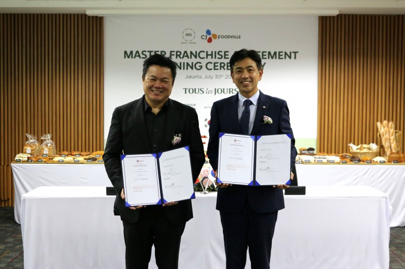 CJ푸드빌 뚜레쥬르, 싱가포르 마스터 프랜차이즈 계약 체결