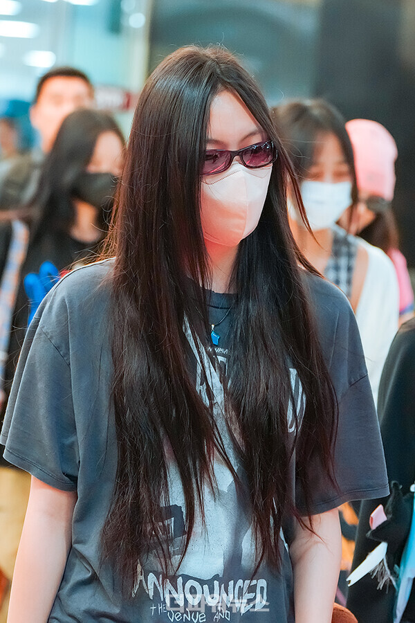 뉴진스혜인,김포국제공항입국