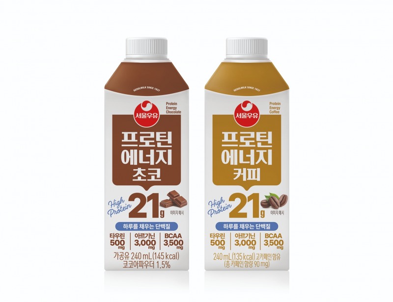 서울우유 ‘프로틴에너지’ 리뉴얼