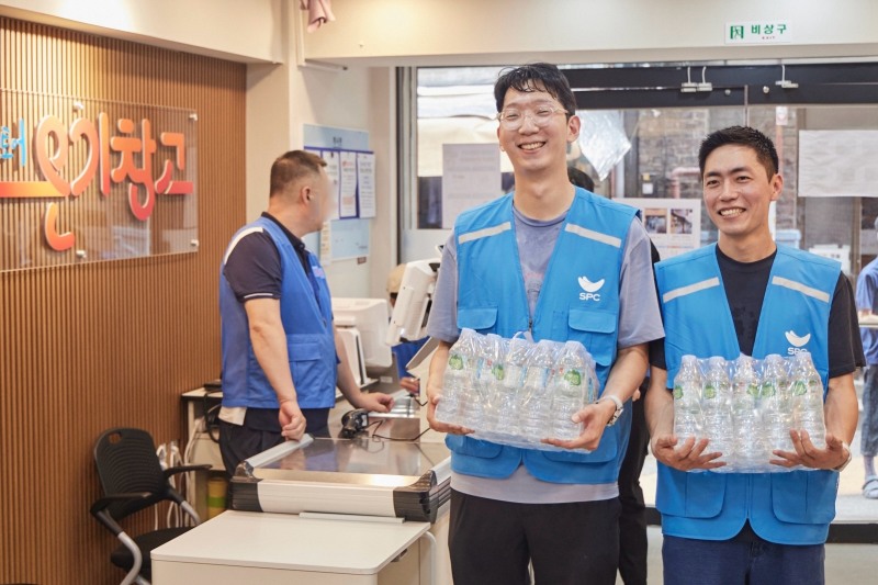 SPC그룹, 폭염 취약계층에 생수 지원