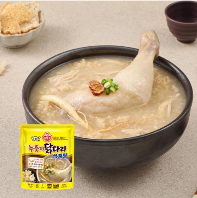 오뚜기 누룽지닭다리삼계탕 이미지.(사진=신송식품)