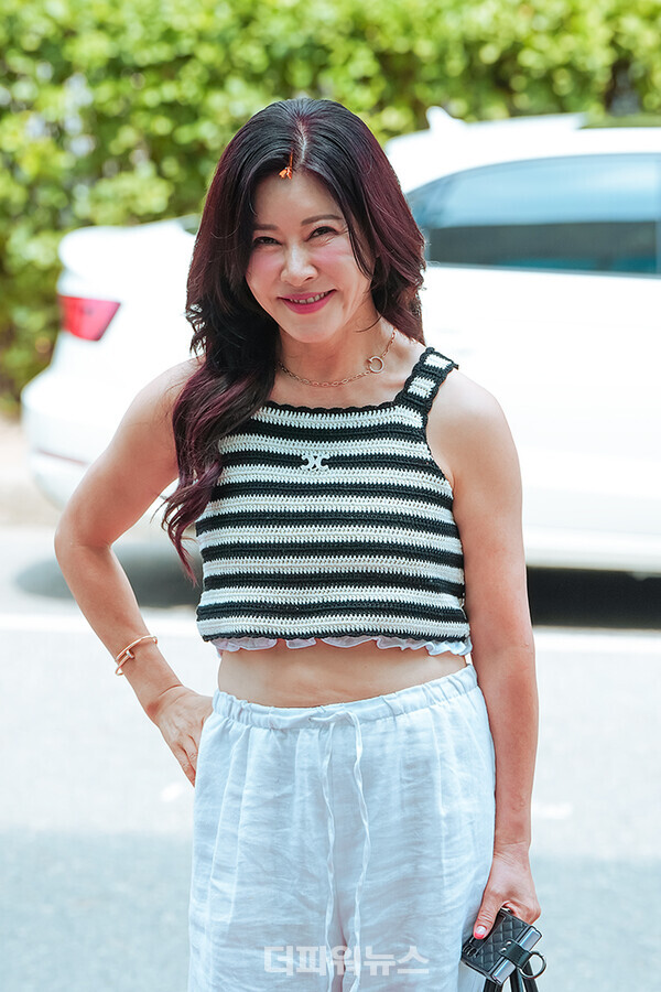 유지나,열린음악회출근길