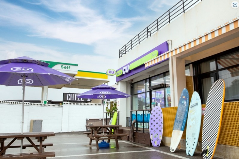 CU, 8월 해변가 편의점 매출 40% 급증