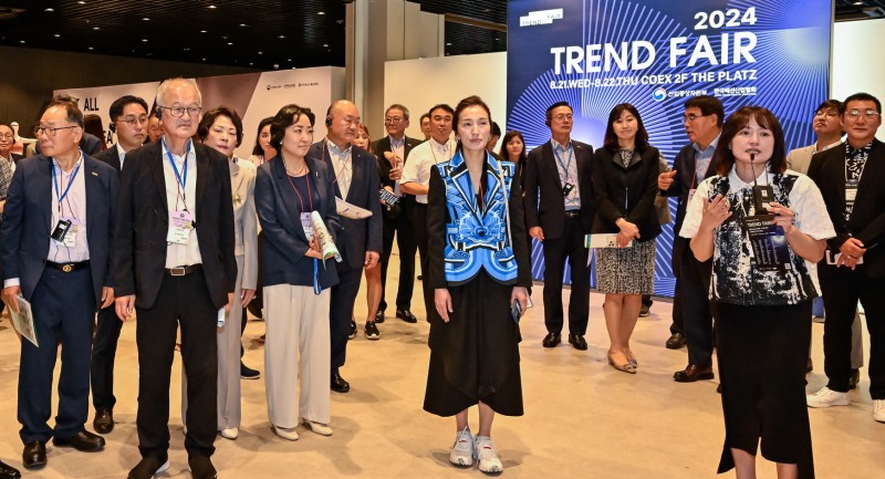 2024 트렌드페어 현장 이미지. (사진=포도컴)