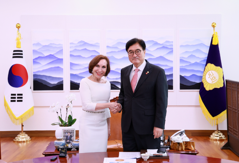 우원식 (오른쪽) 국회의장 (사진=공보수석실)