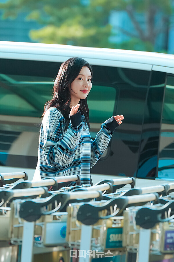 김지원,인천국제공항출국