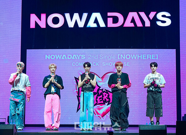 나우어데이즈,두번째싱글앨범'노웨어(NOWHERE)'쇼케이스