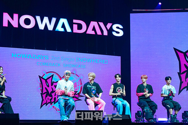 나우어데이즈,두번째싱글앨범'노웨어(NOWHERE)'쇼케이스