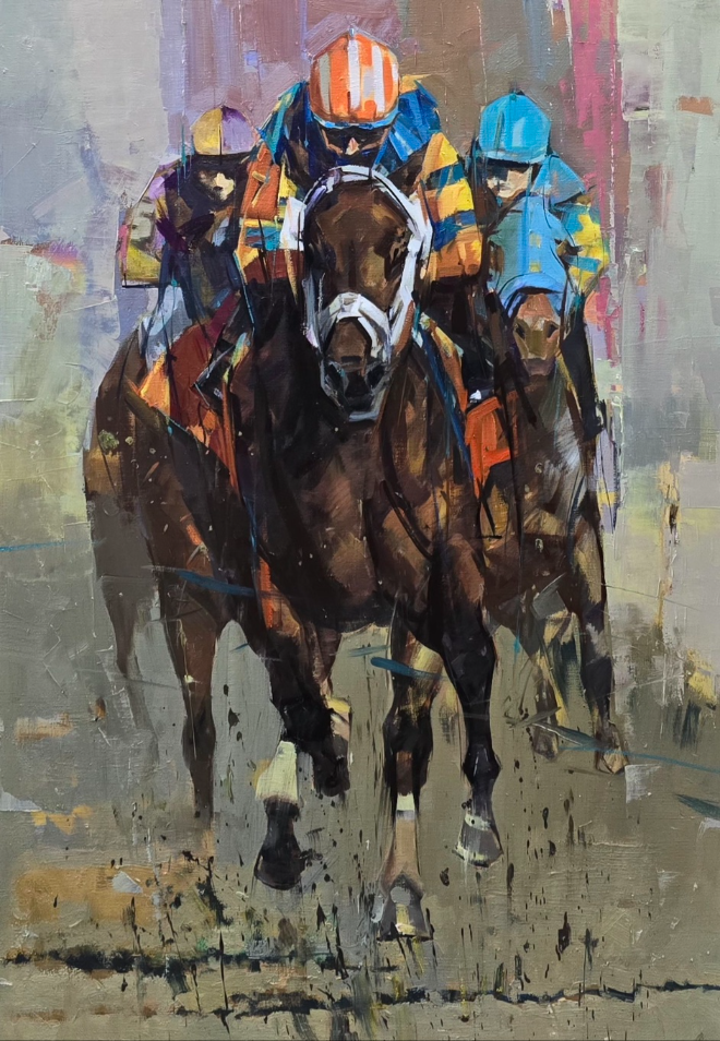 한국마사회 말박물관, 제혜경 작가 초대전 ‘무한경주’ 개막