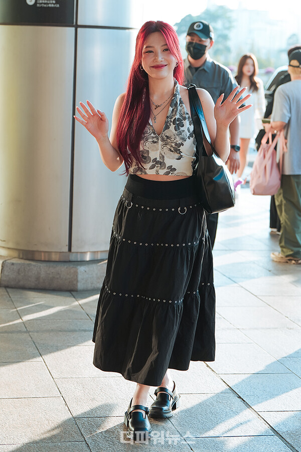 레드벨벳조이,김포국제공항출국