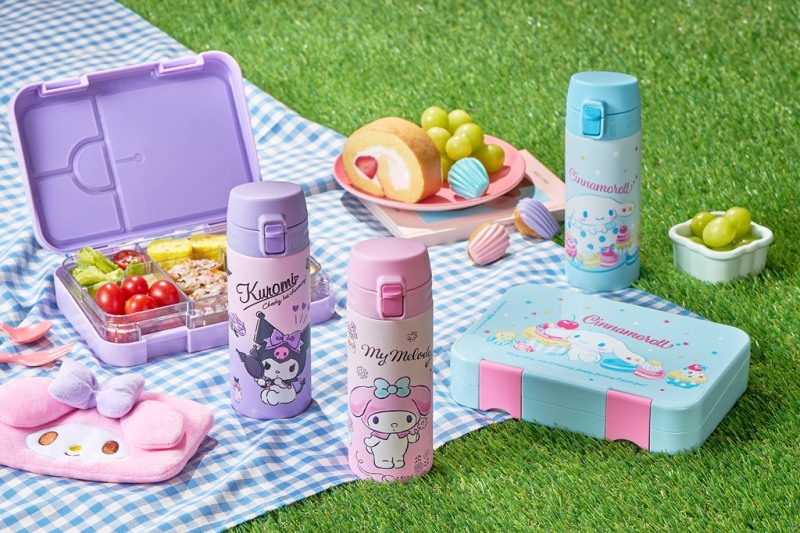 락앤락, 산리오캐릭터즈 원터치 텀블러, 도시락 선보여