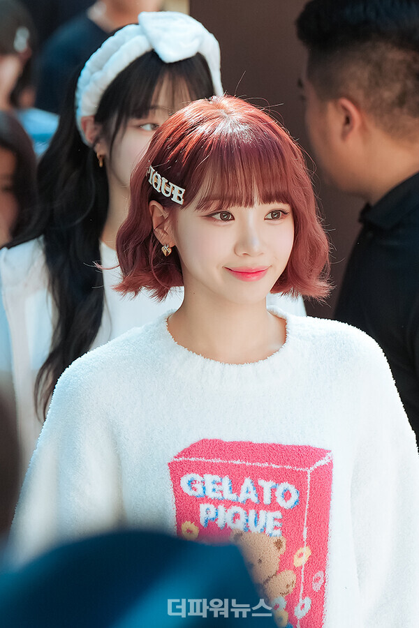 르세라핌김채원,포토월행사