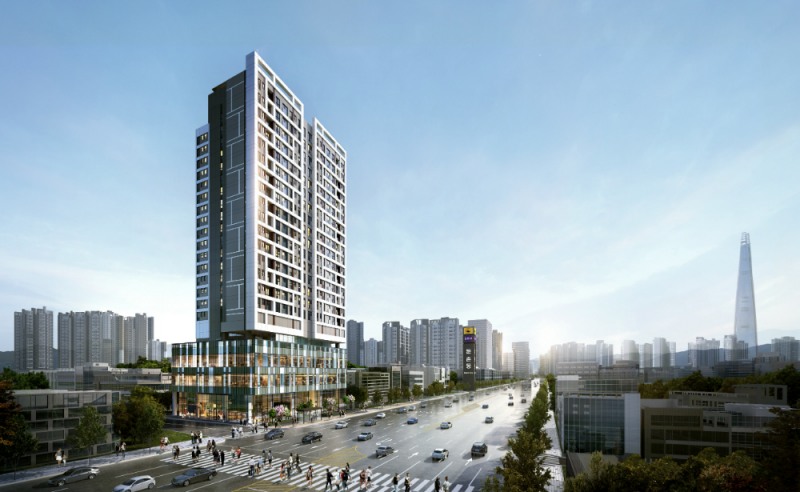 올림픽파크 서한포레스트 투시도.(사진=서한)