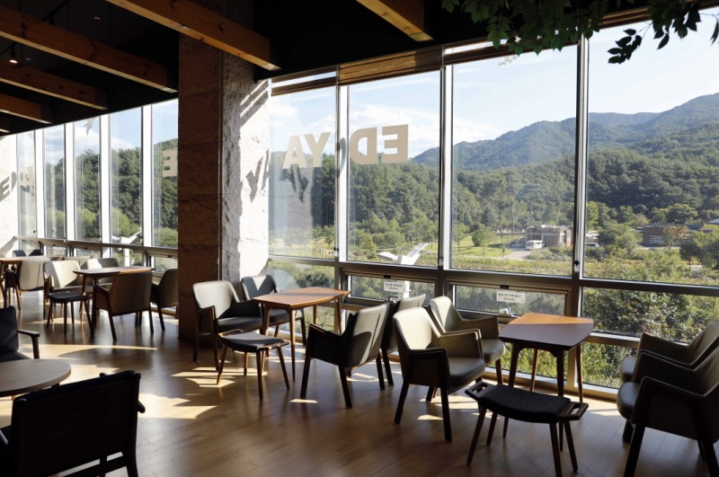 이디야커피, '국립백두대간수목원점' 열어