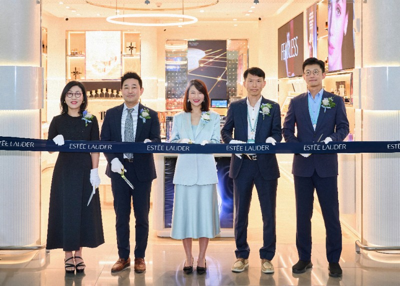 신라면세점, 인천국제공항 ‘에스티 로더’ 플래그십 스토어 ‘오픈 기념식’ 개최
