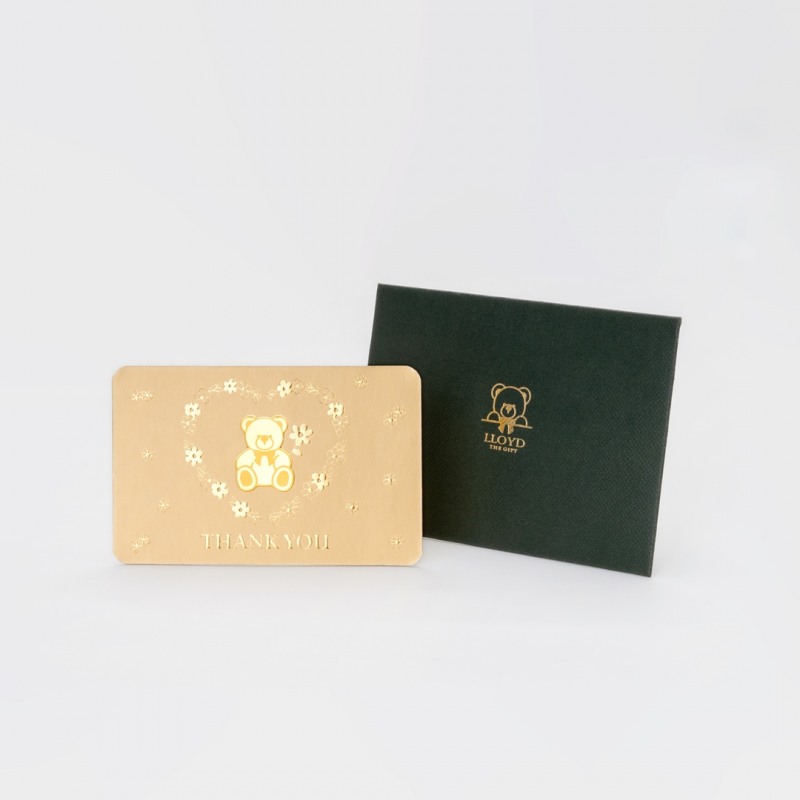 이랜드 로이드, ‘로니 순금 카드’ 판매 온라인 전체 매출 30% 차지