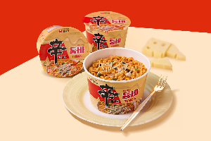 농심, 신라면 툼바 큰사발면 선보여