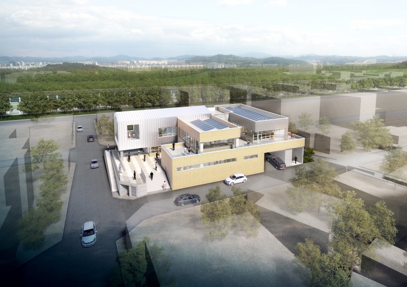 행복두드림센터 조감도