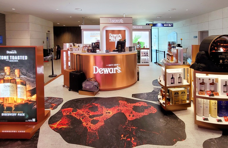 신라면세점, 위스키 ‘듀어스’ 팝업 행사 개최