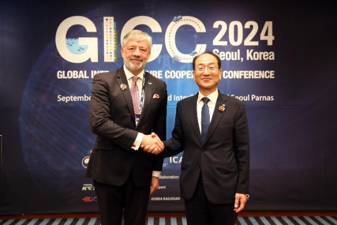 국가철도공단 이성해 이사장, ‘GICC 2024’ 참석해 글로벌 수주활동 전개