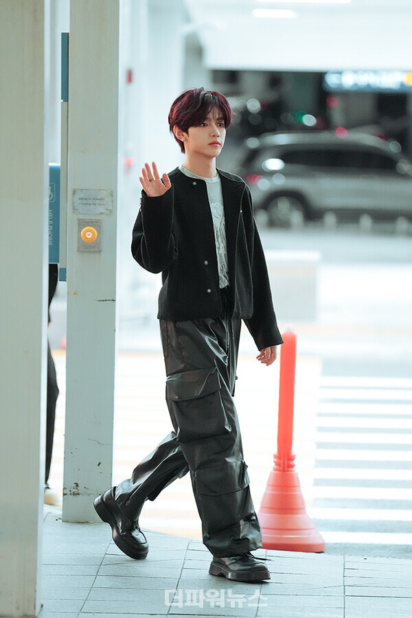 제로베이스원장하오,인천국제공항출국