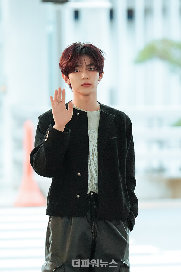 제로베이스원장하오,인천국제공항출국