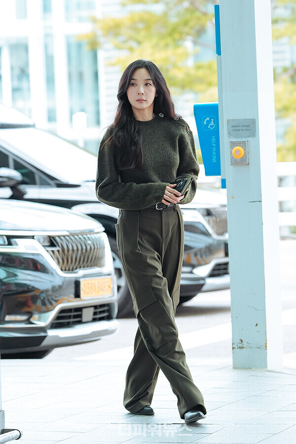 이청아,인천국제공항출국