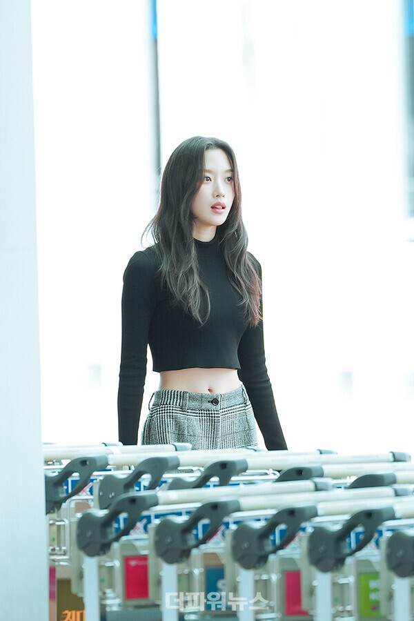 문가영,인천국제공항출국