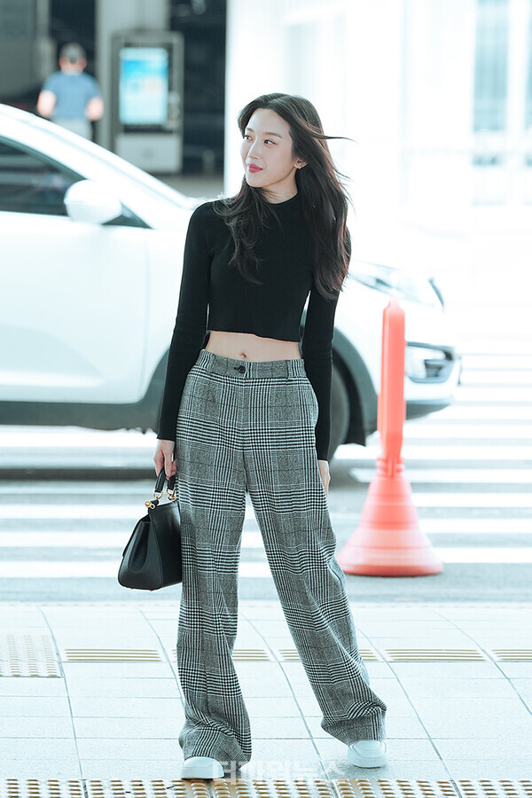 문가영,인천국제공항출국