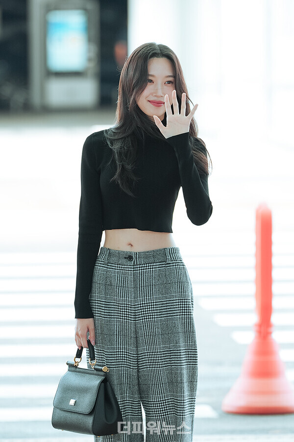 문가영,인천국제공항출국